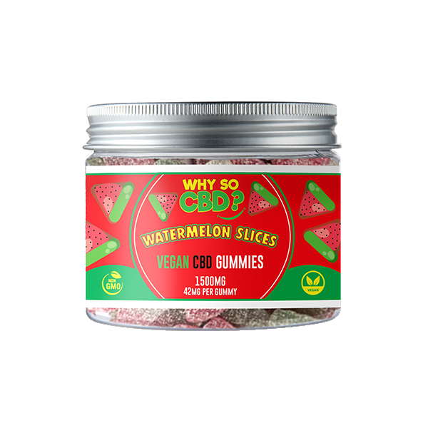 Proč tak CBD? 1500mg Širokospektrální CBD Small Vegan Gummies - 11 příchutí