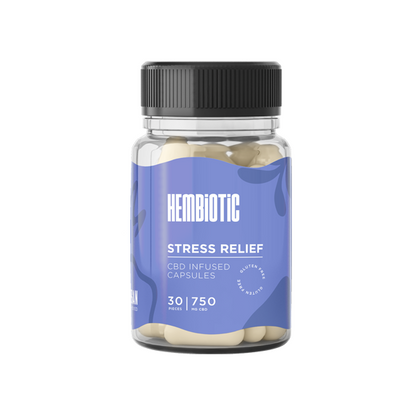 Hembiotic 750mg Functional CBD Capsules - 30 Caps - HEMPORIUM