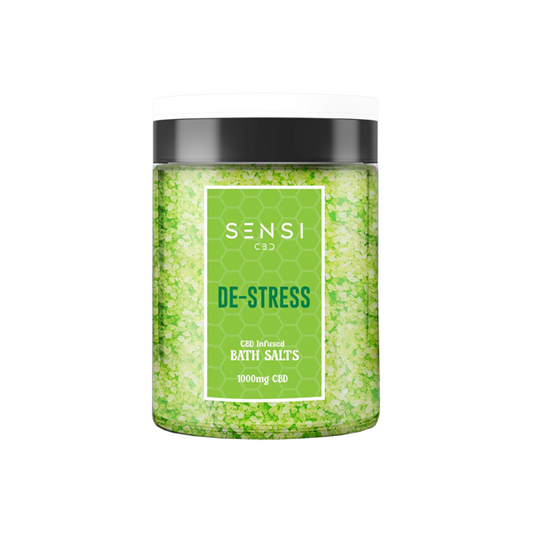 Sensi CBD 1000mg CBD Infused Bath Salts - 700g (BUY 1 GET 1 FREE)