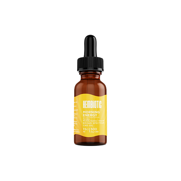 Hembiotic 500mg Broad-Spectrum Functional CBD Oil - 15ml - HEMPORIUM