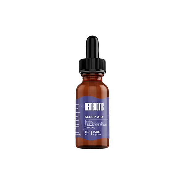 Hembiotic 1500mg Broad-Spectrum Functional CBD Oil - 15ml - HEMPORIUM