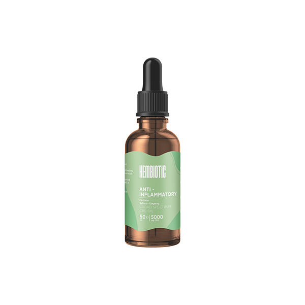 Hembiotic 5000mg Broad-Spectrum Bulk Functional CBD Oil - 50ml - HEMPORIUM