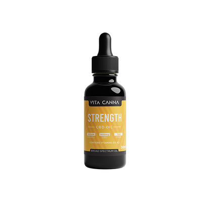 Vita Canna 1400mg Broad Spectrum Functional CBD C8 MCT Oil - 30ml