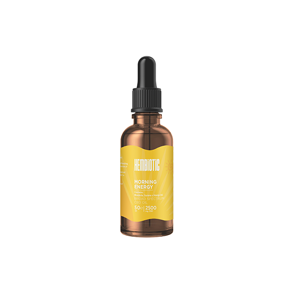 Hembiotic 2500mg Broad-Spectrum Bulk Functional CBD Oil - 50ml - HEMPORIUM