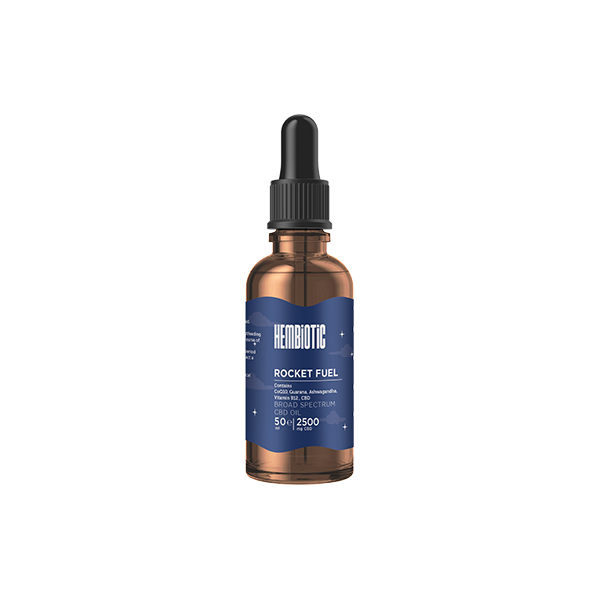 Hembiotic 2500mg Broad-Spectrum Bulk Functional CBD Oil - 50ml - HEMPORIUM