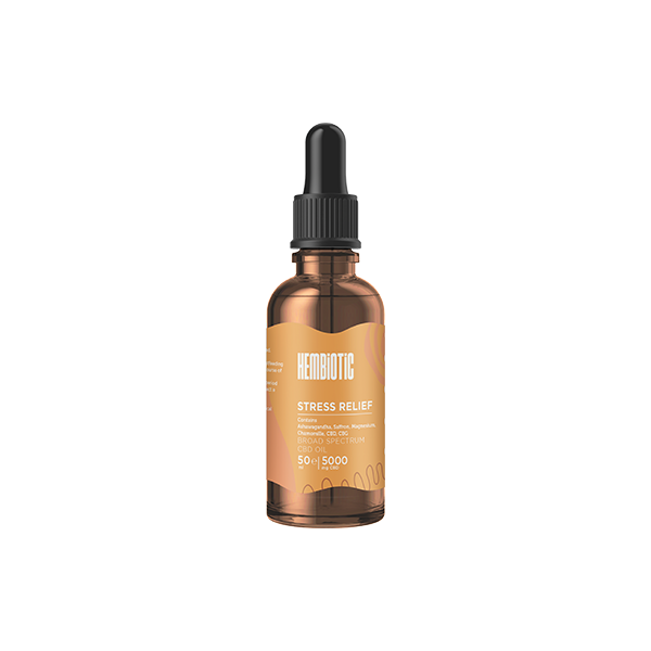 Hembiotic 5000mg Broad-Spectrum Bulk Functional CBD Oil - 50ml - HEMPORIUM