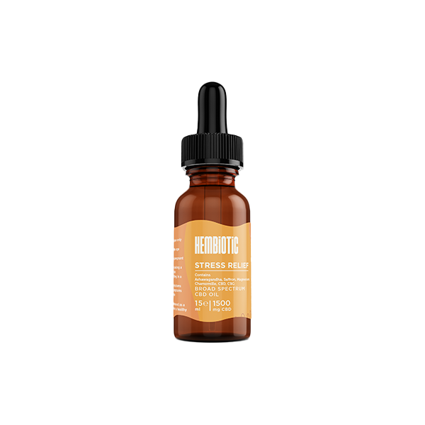 Hembiotic 1500mg Broad-Spectrum Functional CBD Oil - 15ml - HEMPORIUM