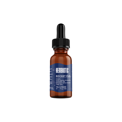 Hembiotic 1500mg Broad-Spectrum Functional CBD Oil - 15ml - HEMPORIUM