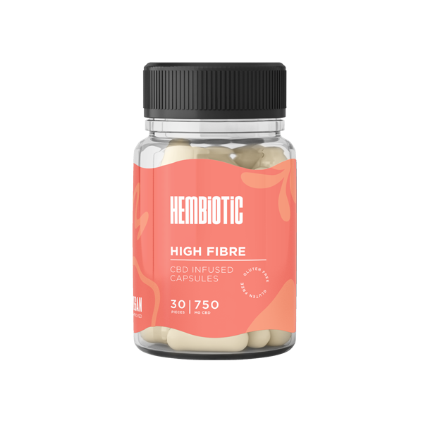 Hembiotic 750mg Functional CBD Capsules - 30 Caps - HEMPORIUM