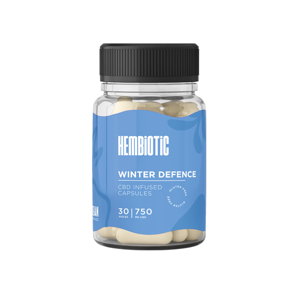 Hembiotic 750mg Functional CBD Capsules - 30 Caps