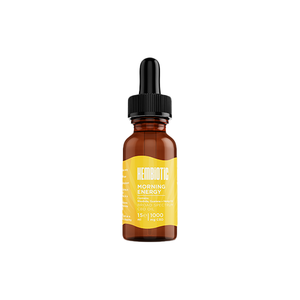 Hembiotic 1000mg Broad-Spectrum Functional CBD Oil - 15ml - HEMPORIUM