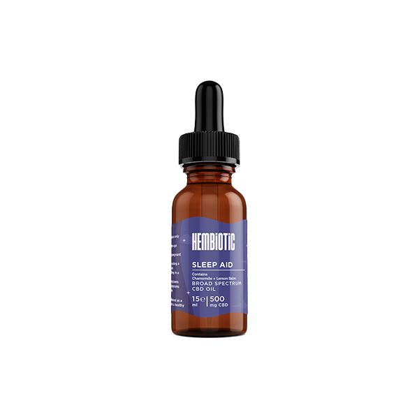 Hembiotic 500mg Broad-Spectrum Functional CBD Oil - 15ml - HEMPORIUM