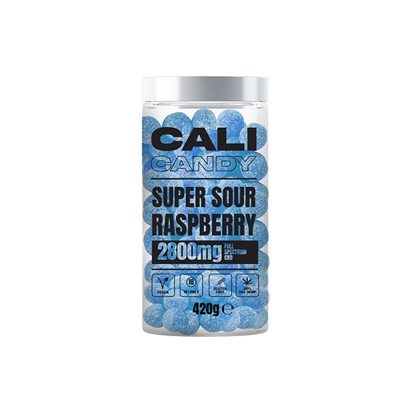 CALI CANDY MAX 2800 mg CBD vegánske sladkosti s plným spektrom – 10 príchutí