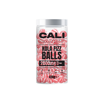 CALI CANDY MAX 2800 mg CBD veganské sladkosti plné spektra - 10 příchutí