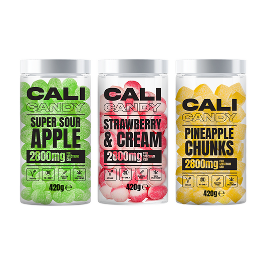Cali Candy Vegan CBD Sweets 2800mg - 10 Flavors