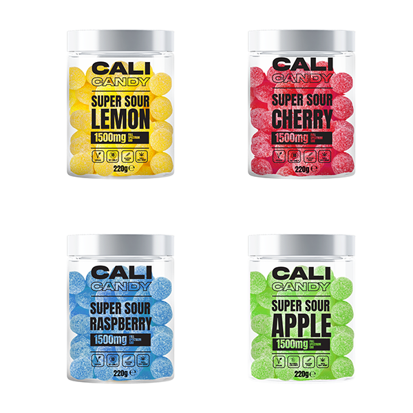 Cali Candy Vegan CBD Sweets 1500mg - 10 Flavours